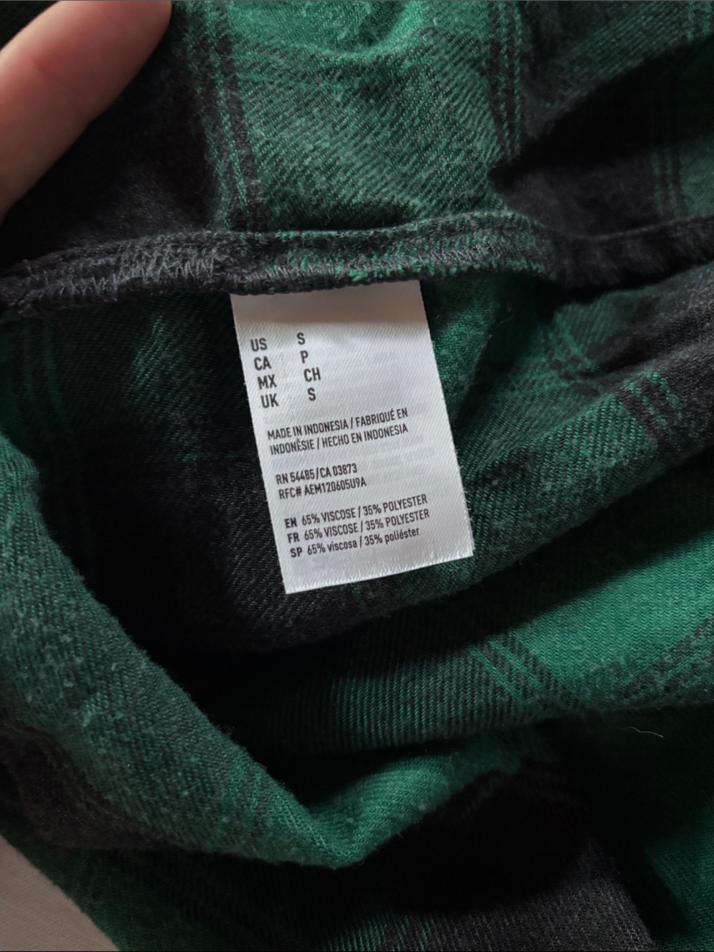 American Eagle Outfitters Plaid Shirt - Picture 6 of 6